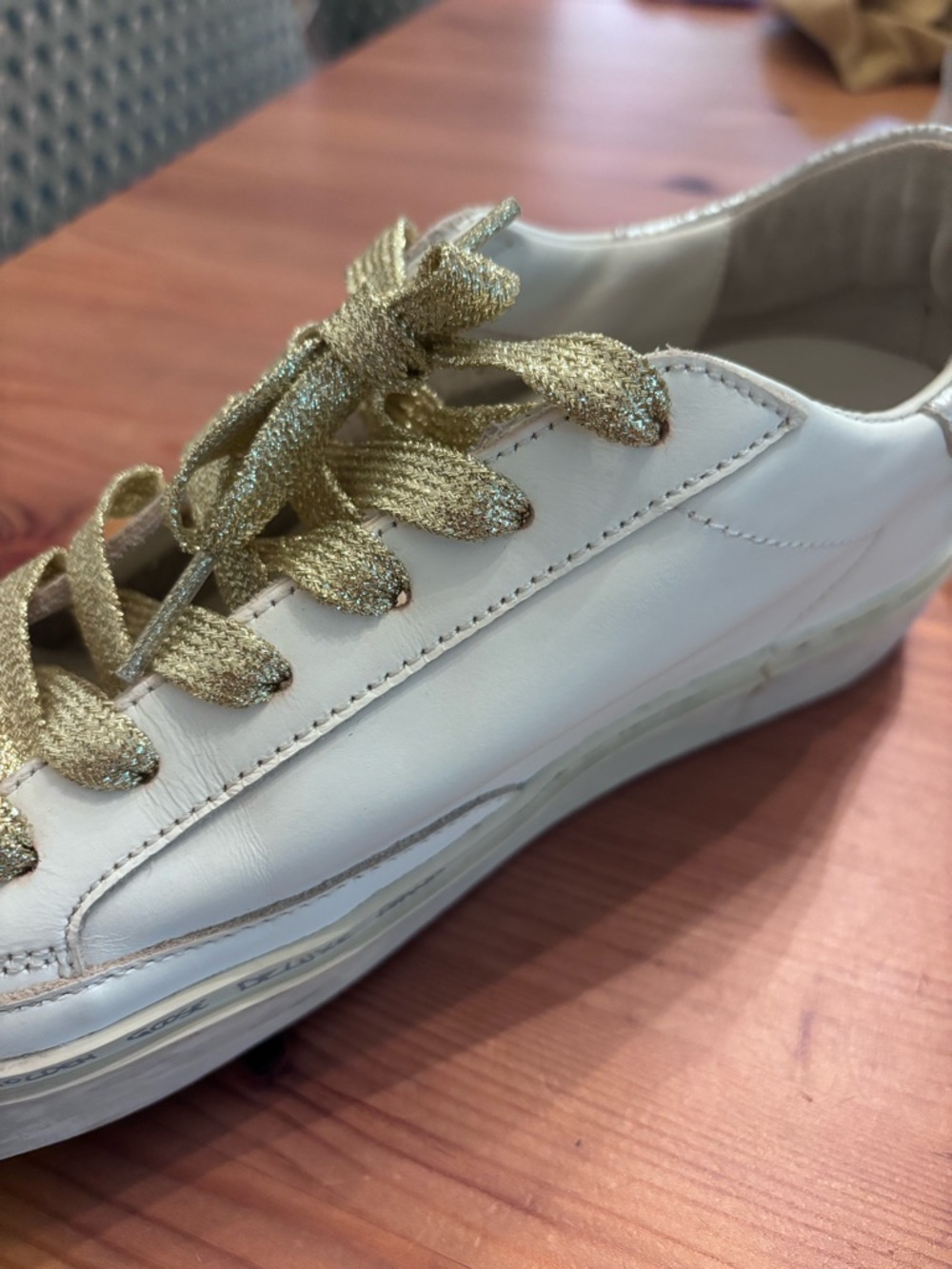 Golden Goose Hi Star with star and metallic silver heel - Picture 10 of 12